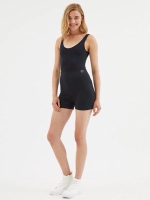 G21 Black Ribbed Cycling Shorts Women at ASDA