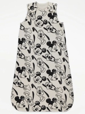 Disney Mickey Mouse White Character Sleep Bag 1 Tog Baby at ASDA