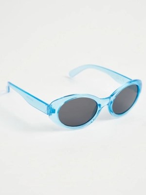 Blue Oval Sunglasses Kids at ASDA