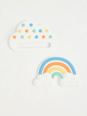 Rainbow Teethers 2 Pack Baby at ASDA
