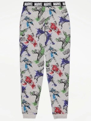 Marvel Superhero Character Pyjama Bottoms Kids at ASDA