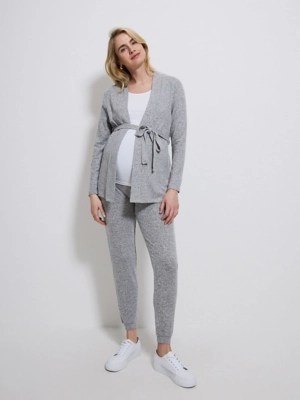 Maternity Grey Soft Touch 3 Piece Loungewear Set Lingerie at