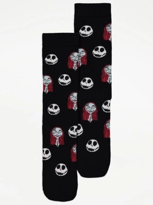 Disney The Nightmare Before Christmas Adults Matching Socks Men at ASDA