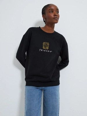 Friends Black Sweatshirt Women at ASDA