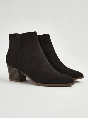 Black Western Ankle Boots Women at ASDA