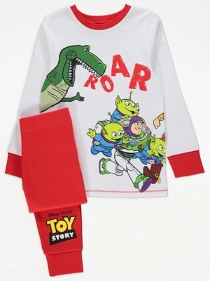 Disney Toy Story Long Sleeve Pyjamas Kids at ASDA