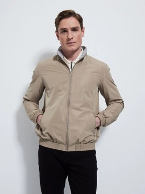 Taupe Lightweight Jacket Men at ASDA