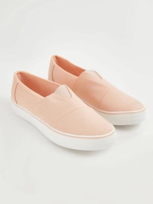 Pink Slip On Pumps Women at ASDA