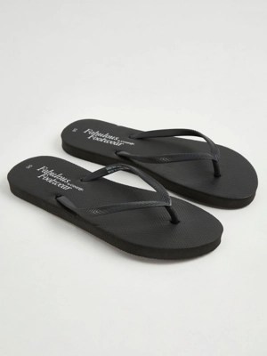 Black Flip Flops Women at ASDA
