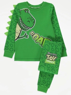 Disney Toy Story Rex Long Sleeve Pyjamas Kids at ASDA