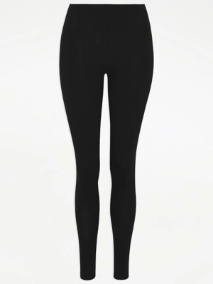Black Jersey Leggings Women at ASDA