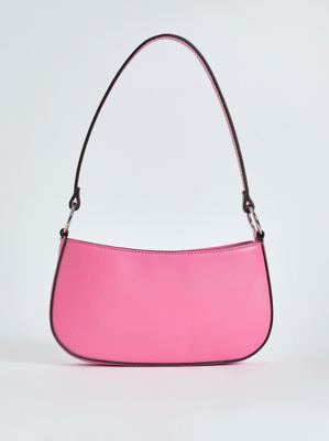 Pink Scoop Shoulder Bag Women at ASDA