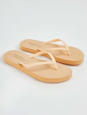 Peach Flip Flops Women at ASDA
