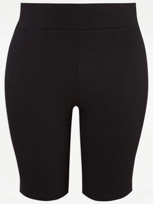 G21 Black Ponte Cycling Shorts Women at ASDA