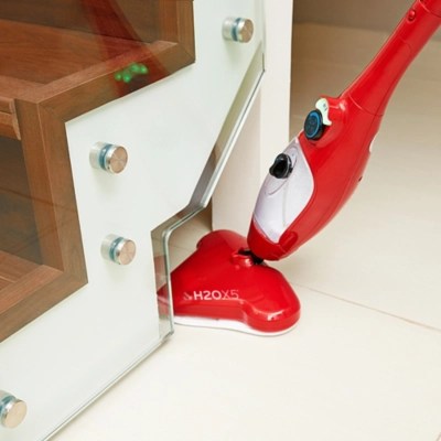 H2O X5 Steam Mop Red Vacuums & Steam Mops at ASDA