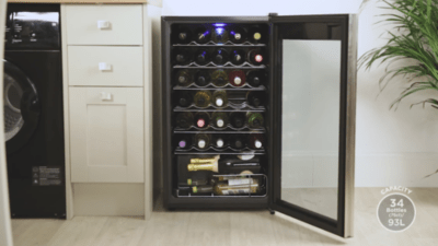 Russell Hobbs RH34WC1 Stainless Steel 93L Wine Cooler Electricals