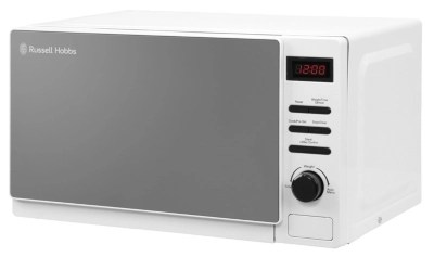 Russell Hobbs AURA ROSSO Microwave White Home at ASDA