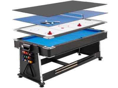 3 in 1 Pool/Air Hockey/Table Tennis Multi Game Table Kids at