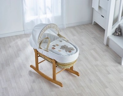 ABC Teddy Moses Basket Baby at ASDA