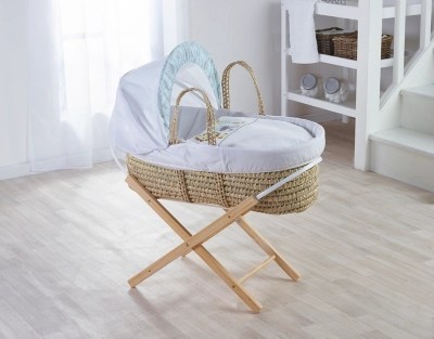 Kinder Valley Down in the Jungle Palm Moses Basket Baby at ASDA