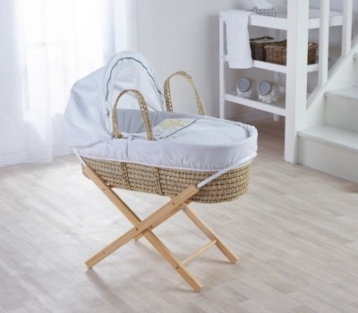 Kinder Valley Little Sunshine Palm Moses Basket Baby at ASDA