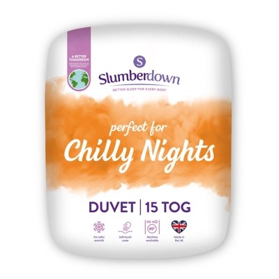 Slumberdown Chilly Nights 15 tog Duvet Home at ASDA