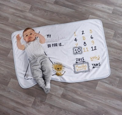 Kinder Valley Safari Milestone Mat Baby at ASDA