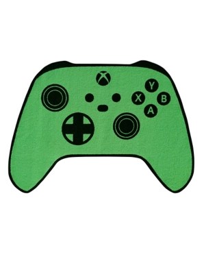XBOX Controller Shaped Rug Home at ASDA