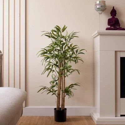 Artificial Bamboo Tree 90cm Home at ASDA