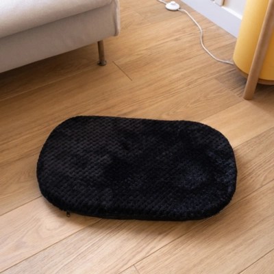 Mat Pet Bed Black Home at ASDA