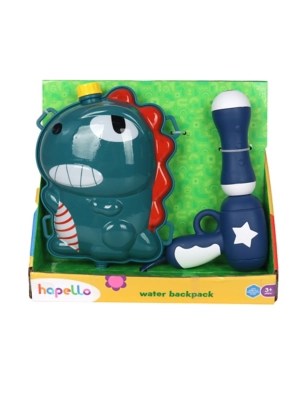 Hapello Green Dino Water Blaster Backpack Toys & Character