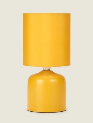 Yellow Table Lamp Home at ASDA