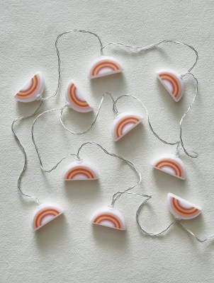 Rainbow String Lights Home at ASDA