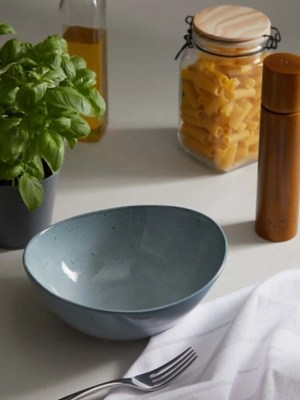Gino D'Acampo Teal Pasta Bowl Home at ASDA