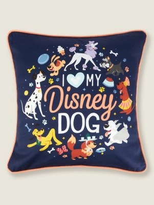 Disney Dog Slogan Cushion Home at ASDA