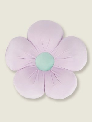 FlowerShaped Cushion Home at ASDA
