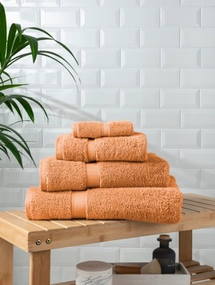 Orange Super Soft Towel Range Home at ASDA