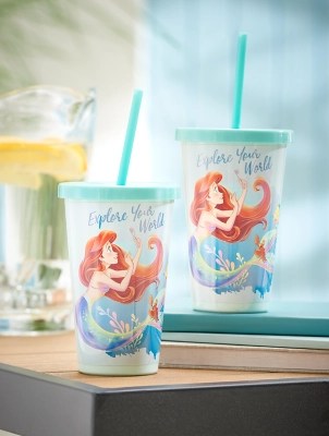 Disney Little Mermaid Tumbler Set of 2 Outdoor & Garden at