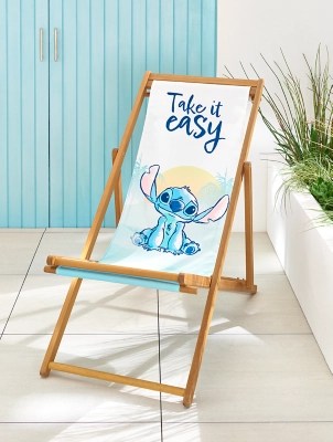 Disney Deck Chair Stitch Outdoor & Garden at ASDA