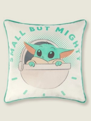 Star Wars The Mandalorian Baby Grogu™ Cushion Home at ASDA
