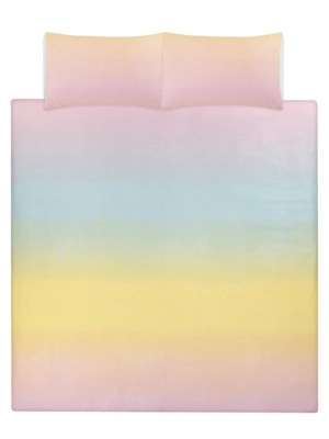 Tie Dye Reversible Double Duvet Set Home at ASDA