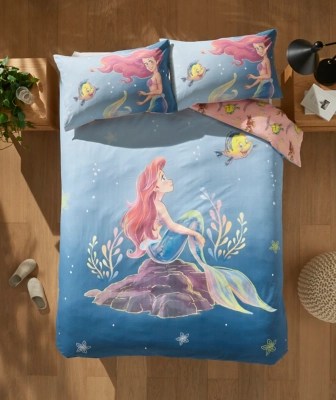 Disney Little Mermaid Ariel Reversible Duvet Set Home at ASDA