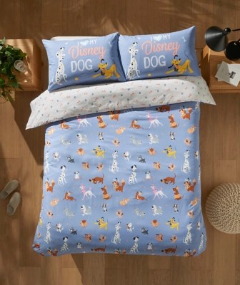 Disney Dogs Reversible Duvet Set Home at ASDA