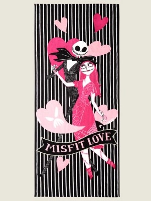 Disney Nightmare Before Christmas Print Beach Towel Home at ASDA