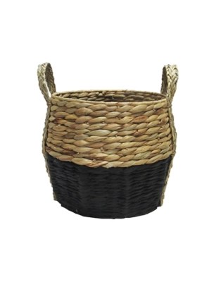 Natural Woven Storage Basket Home at ASDA