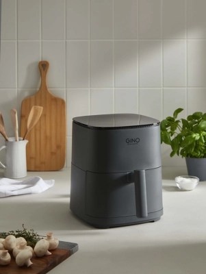 Gino D'Acampo Grey 5L Digital Air Fryer Home at ASDA