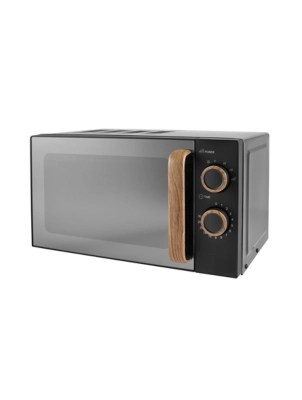 Matte Black Scandi 17L Manual Microwave Home at ASDA