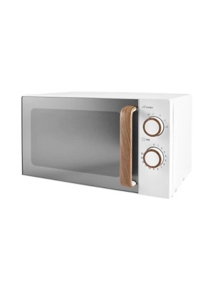 Matte White Scandi 17L Manual Microwave Electricals at ASDA