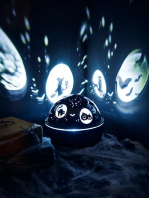 Black Halloween Light Projector Halloween at ASDA