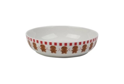 White Gingerbread Pasta Bowl Home at ASDA